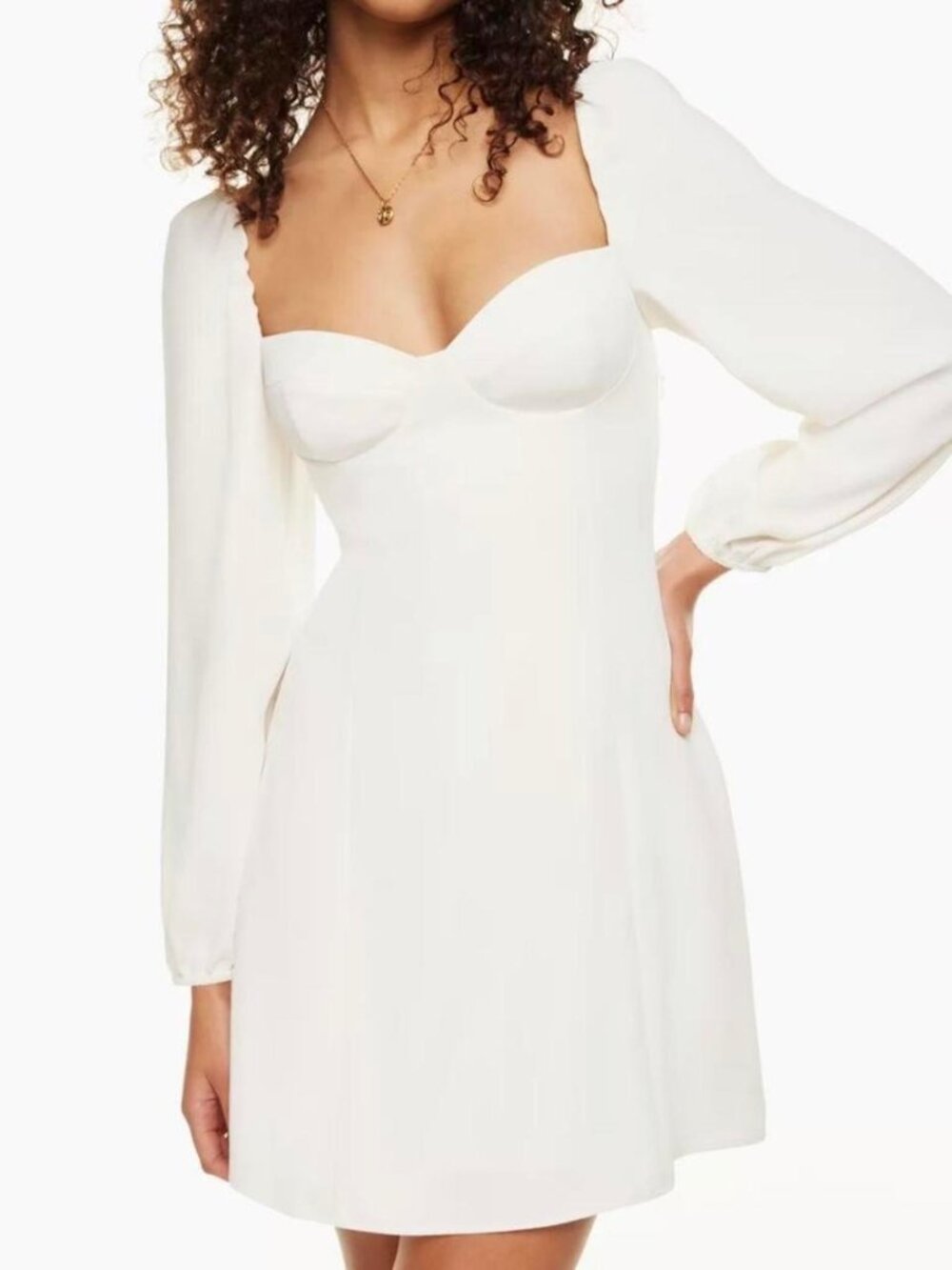 Aritzia Wilfred Novella Dress Light Birch Size 4